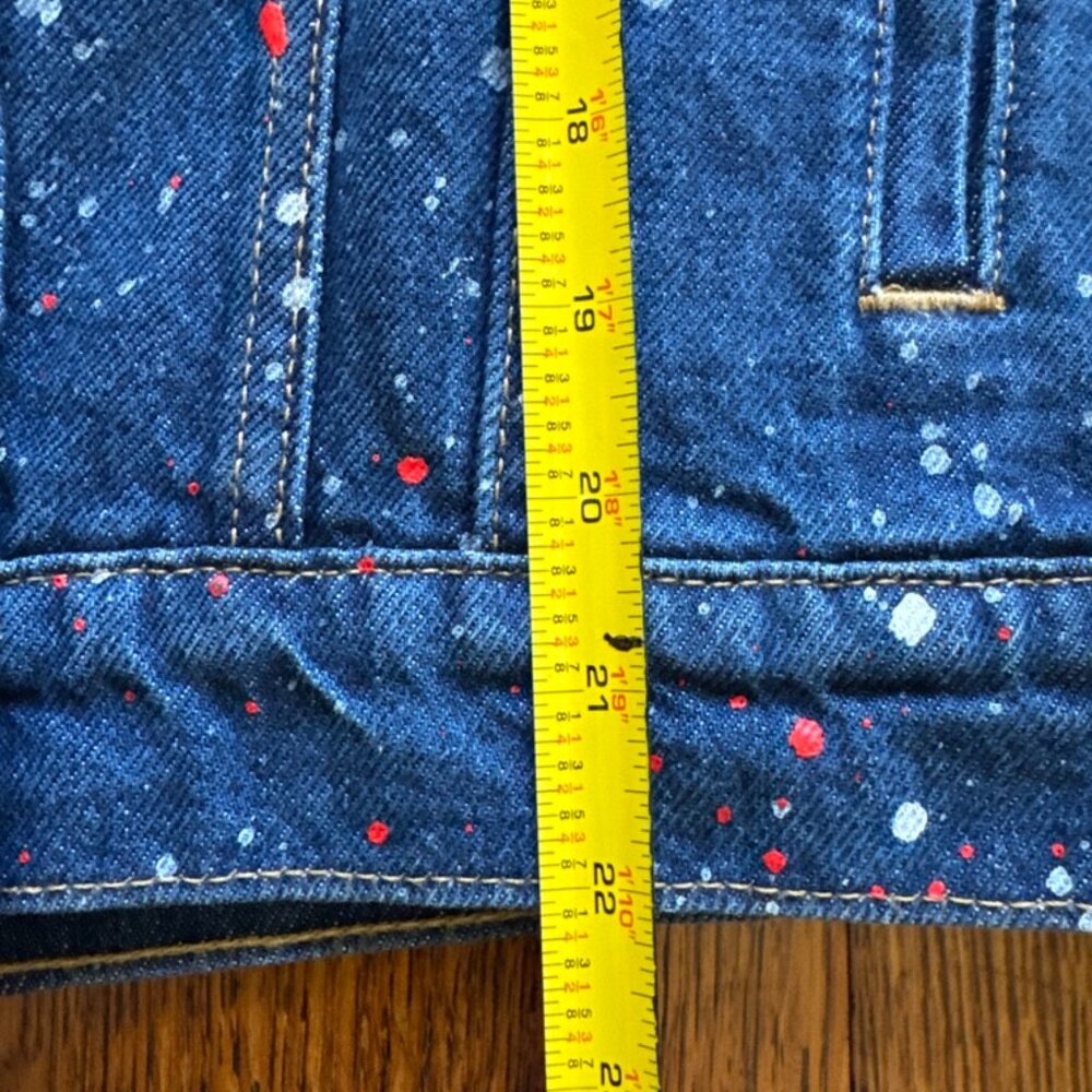 NWT Limited Edition Levi’s X Handmaid’s Tale Small Ex-Boyfriend Trucker Jacket - Picture 9 of 13